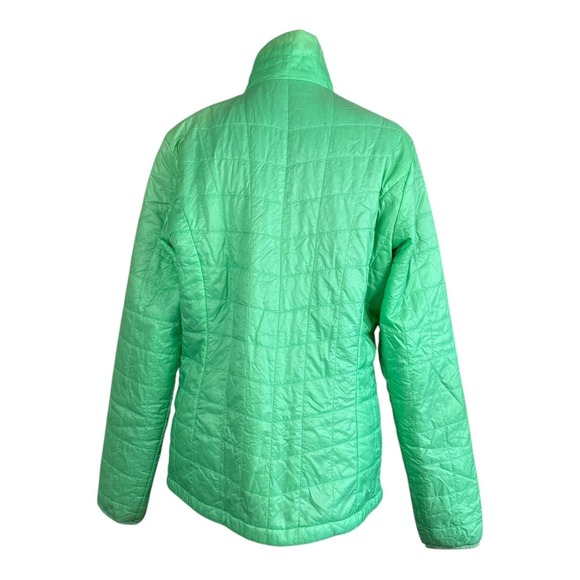 Marmot Puffer Jacket Medium Quilted Lightweight Bright Lime Green Outdoor - Picture 5 of 16